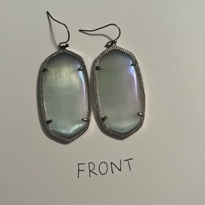 Kendra Scott Iridescent Slate Cats Eye Danielle